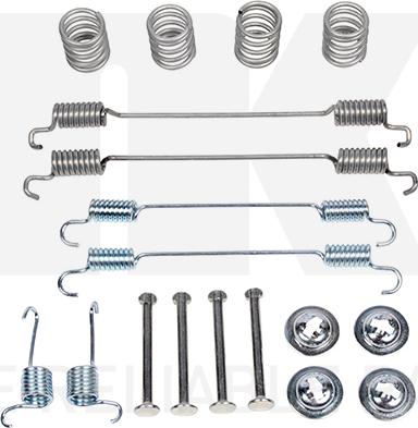 NK 7937750 - Kit d'accessoires, mâchoire de frein cwaw.fr