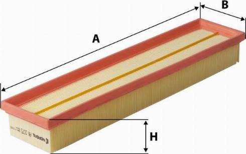 NORDFIL AN1075 - Filtre à air cwaw.fr