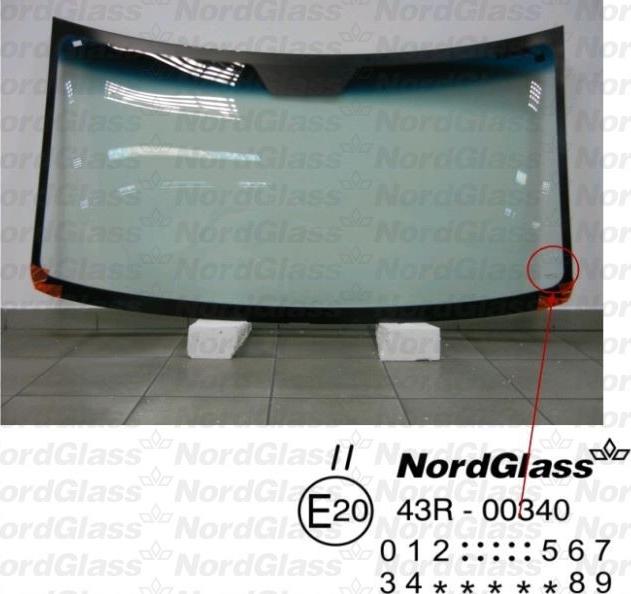 NordGlass 4045833 - Pare-brise cwaw.fr