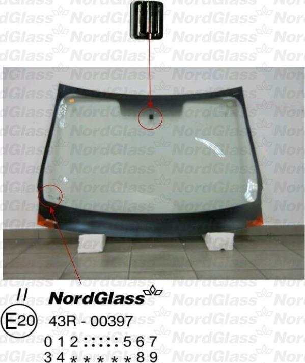 NordGlass 4044481 - Pare-brise cwaw.fr