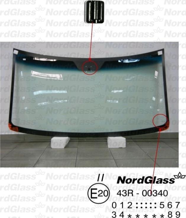 NordGlass 4045834 - Pare-brise cwaw.fr