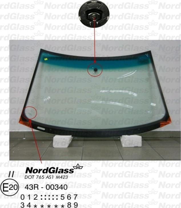 NordGlass 4045019 - Pare-brise cwaw.fr