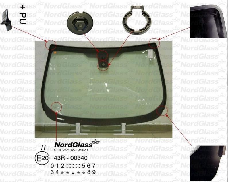 NordGlass 4045894 - Pare-brise cwaw.fr