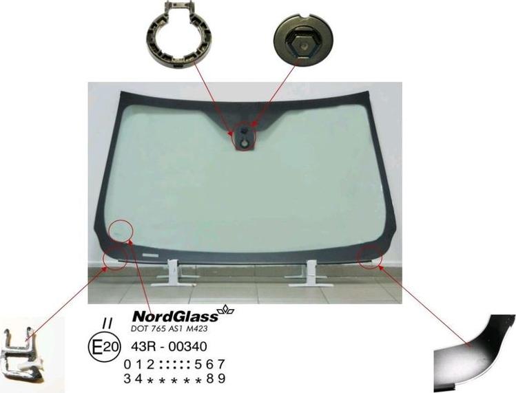 NordGlass 4045202 - Pare-brise cwaw.fr