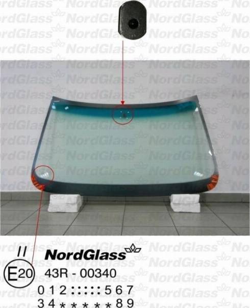 NordGlass 4046027 - Pare-brise cwaw.fr