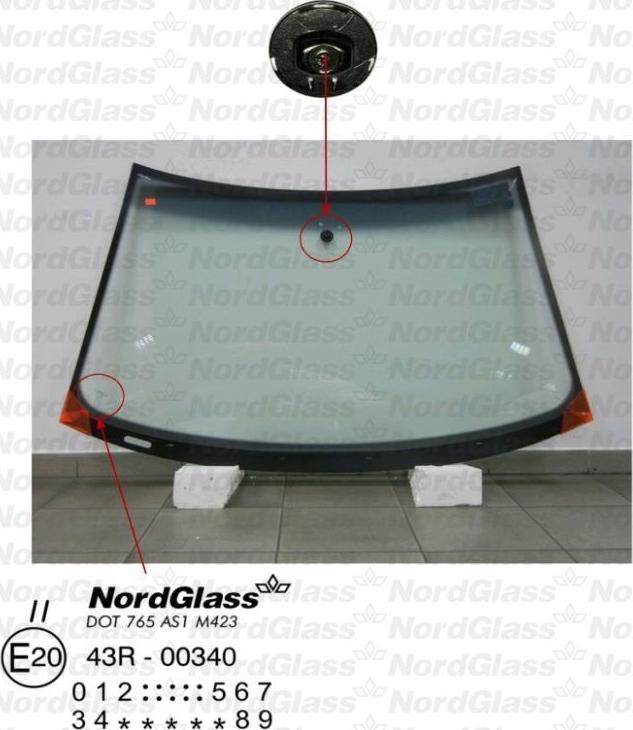 NordGlass 4043991 - Pare-brise cwaw.fr