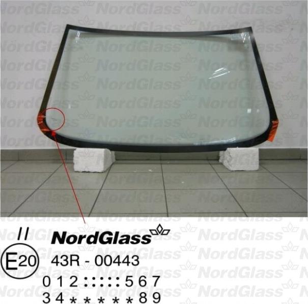 NordGlass 4043513 - Pare-brise cwaw.fr