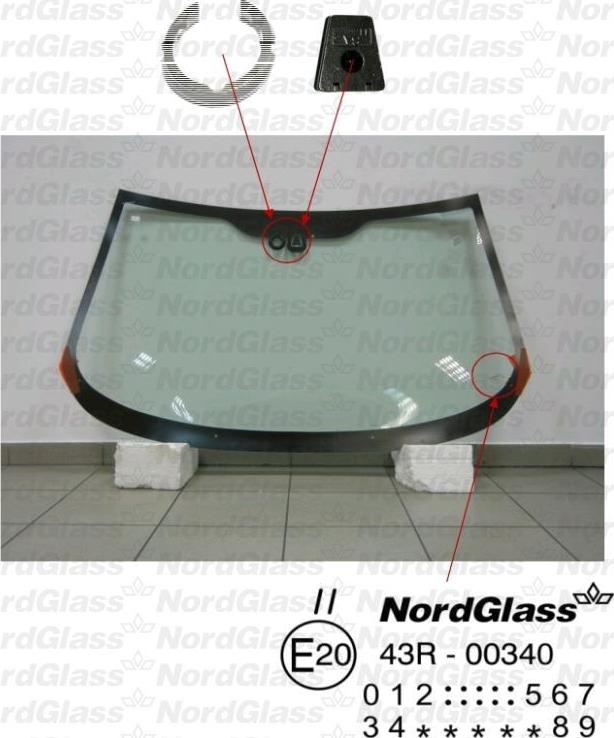 NordGlass 4043649 - Pare-brise cwaw.fr