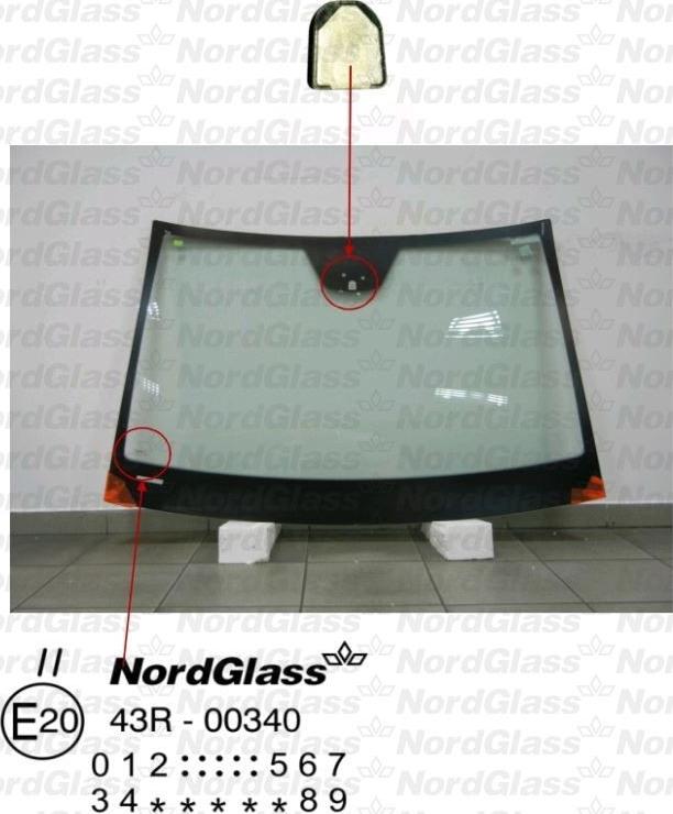 NordGlass 4043600 - Pare-brise cwaw.fr