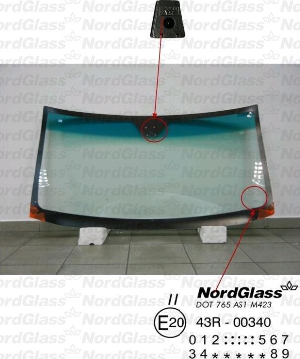 NordGlass 4043143 - Pare-brise cwaw.fr