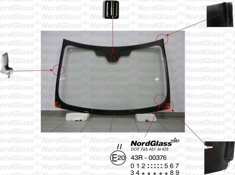 NordGlass 4042532 - Pare-brise cwaw.fr