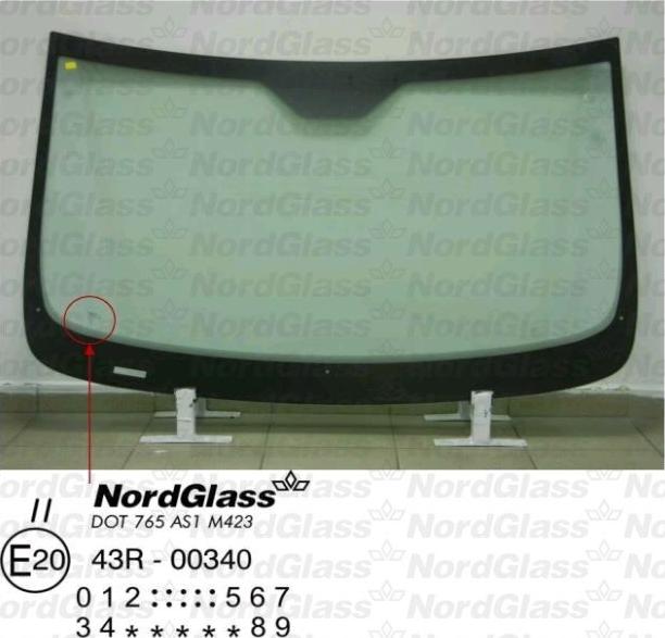 NordGlass 4042657 - Pare-brise cwaw.fr