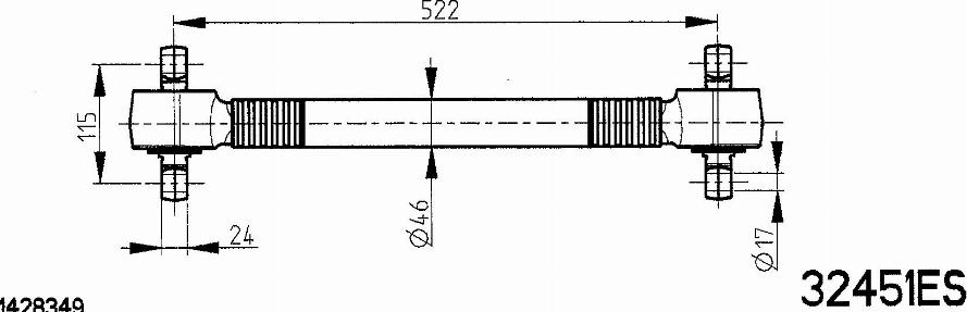 NOVOCAR 32451ES - Anneau de fixation, barre stabilisatrice cwaw.fr