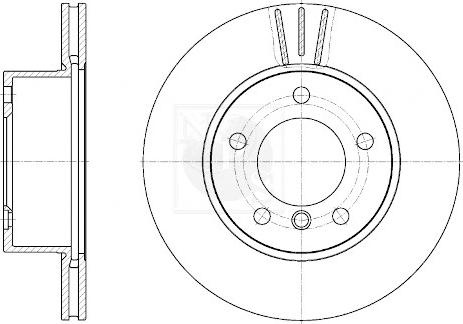 NPS B330W02 - Disque de frein cwaw.fr