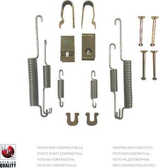 NPS H351I41 - Kit d'accessoires, mâchoire de frein cwaw.fr