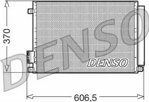 NPS DCN09045 - Condensateur, climatisation cwaw.fr