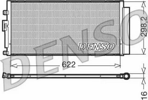 NPS DCN09046 - Condensateur, climatisation cwaw.fr