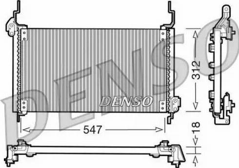 NPS DCN09015 - Condensateur, climatisation cwaw.fr