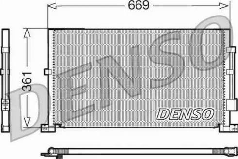 NPS DCN10012 - Condensateur, climatisation cwaw.fr