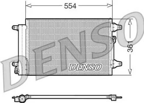 NPS DCN32015 - Condensateur, climatisation cwaw.fr