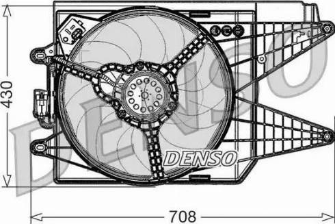 NPS DER09049 - Ventilateur, refroidissement du moteur cwaw.fr