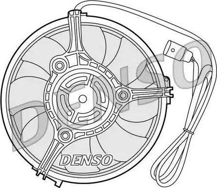 NPS DER02001 - Ventilateur, refroidissement du moteur cwaw.fr