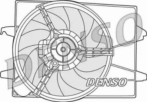 NPS DER10003 - Ventilateur, refroidissement du moteur cwaw.fr