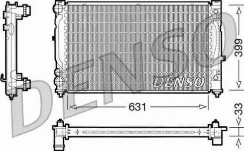 NPS DRM02030 - Radiateur, refroidissement du moteur cwaw.fr