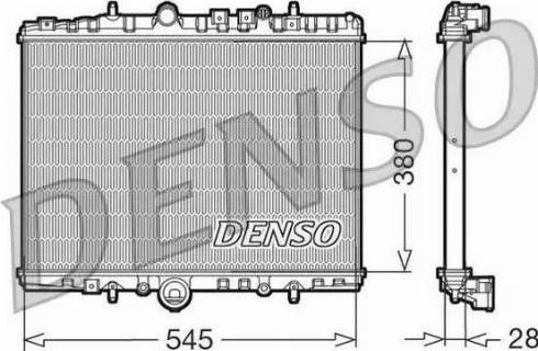 NPS DRM07056 - Radiateur, refroidissement du moteur cwaw.fr