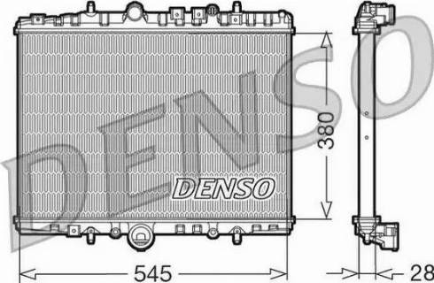 NPS DRM07056 - Radiateur, refroidissement du moteur cwaw.fr