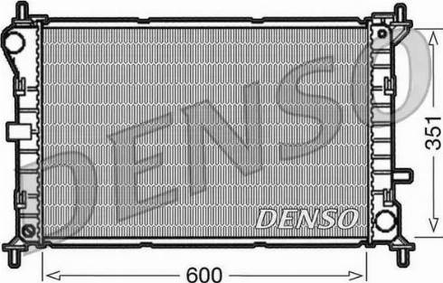 NPS DRM10051 - Radiateur, refroidissement du moteur cwaw.fr