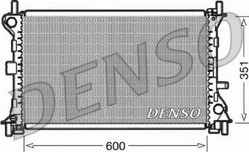 NPS DRM10052 - Radiateur, refroidissement du moteur cwaw.fr