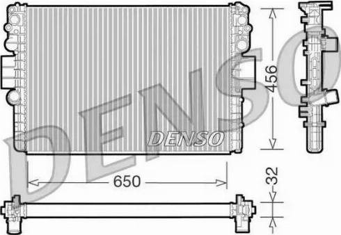 NPS DRM12006 - Radiateur, refroidissement du moteur cwaw.fr