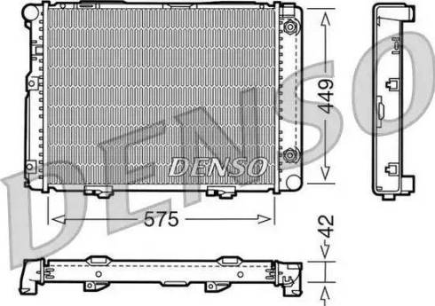 NPS DRM17060 - Radiateur, refroidissement du moteur cwaw.fr