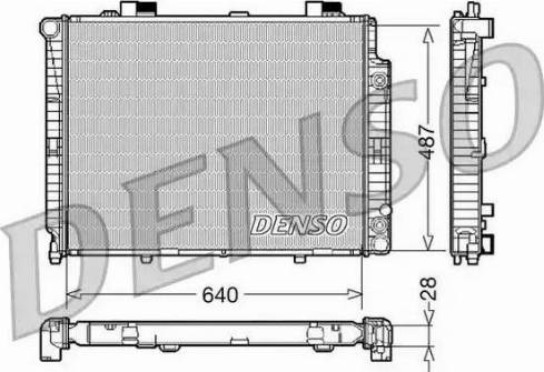 NPS DRM17088 - Radiateur, refroidissement du moteur cwaw.fr