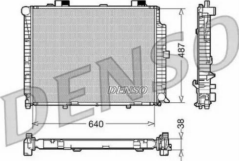 NPS DRM17087 - Radiateur, refroidissement du moteur cwaw.fr