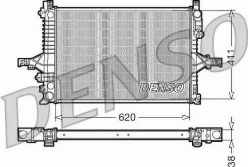 NPS DRM33065 - Radiateur, refroidissement du moteur cwaw.fr