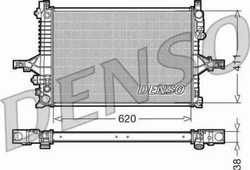 NPS DRM33066 - Radiateur, refroidissement du moteur cwaw.fr