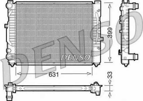 NPS DRM32029 - Radiateur, refroidissement du moteur cwaw.fr