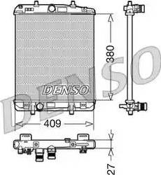 NPS DRM21024 - Radiateur, refroidissement du moteur cwaw.fr