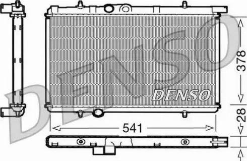 NPS DRM21021 - Radiateur, refroidissement du moteur cwaw.fr