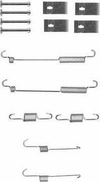 NPS H351I00 - Kit d'accessoires, mâchoire de frein cwaw.fr