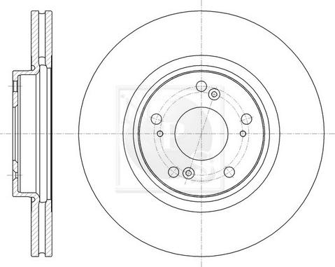 NPS H330A60 - Disque de frein cwaw.fr