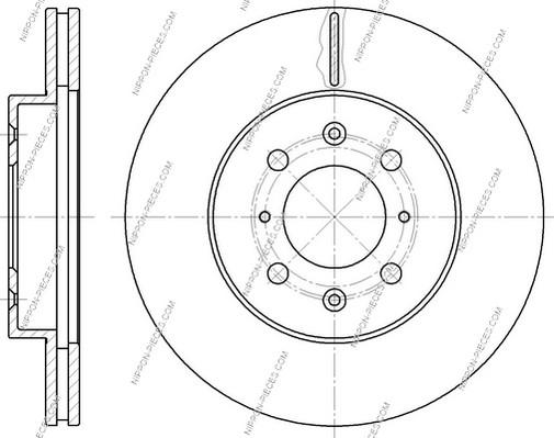 NPS H330A26 - Disque de frein cwaw.fr