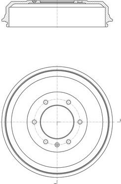 NPS I340U03 - Tambour de frein cwaw.fr