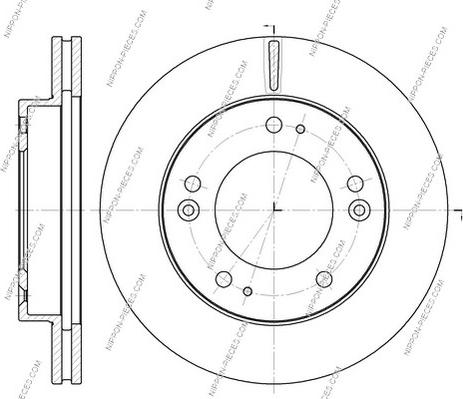 NPS K330A03 - Disque de frein cwaw.fr