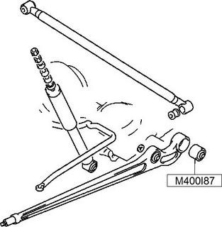 NPS M400I87 - Suspension, bras de liaison cwaw.fr