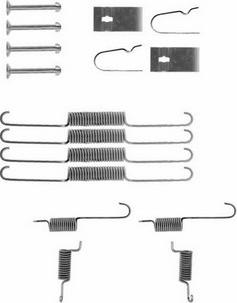 NPS M351A27 - Kit d'accessoires, mâchoire de frein cwaw.fr