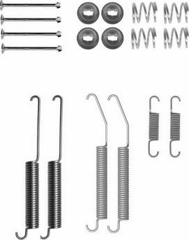 NPS M351I03 - Kit d'accessoires, mâchoire de frein cwaw.fr