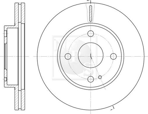 NPS M330A44 - Disque de frein cwaw.fr